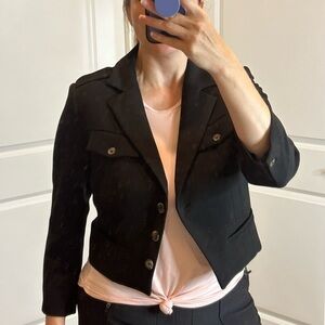 WHBM cropped jacket